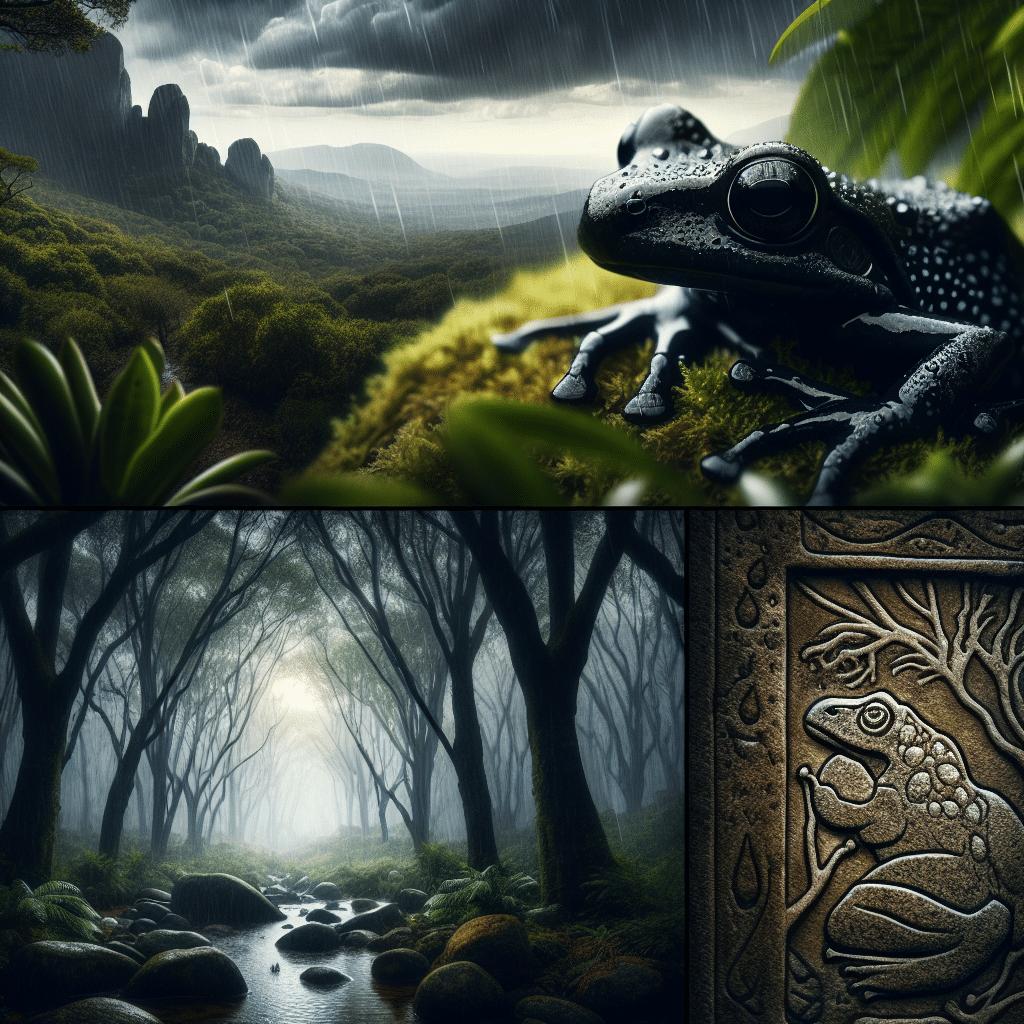 Unmasking The Mysteries Of The Black Rain Frog