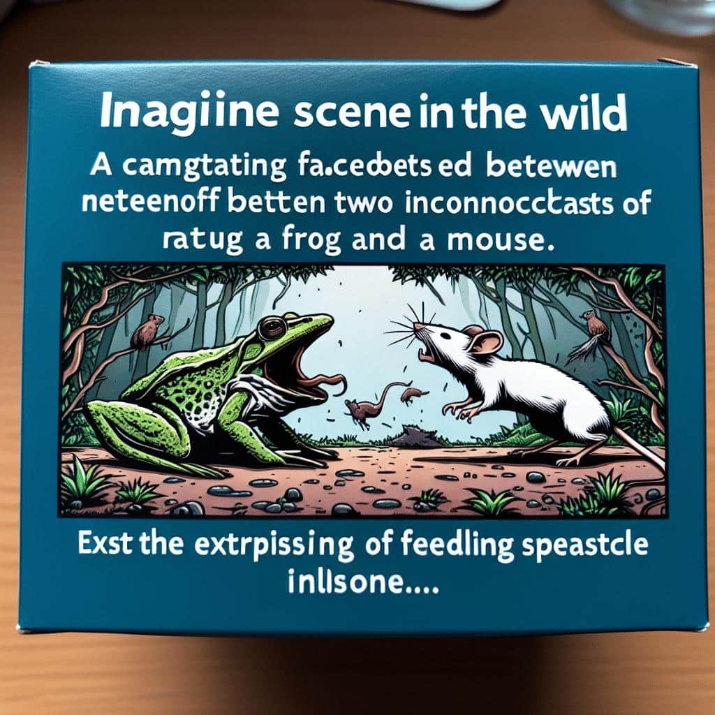 Frog Versus Mouse: A Surprising Feeding Spectacle In The Wild