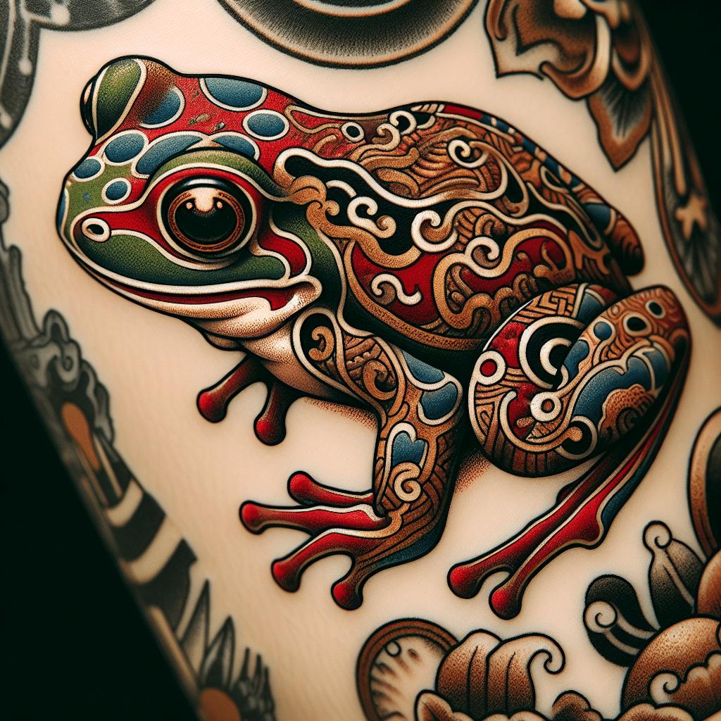 Inking The Culture: A Deep Dive Into The Art Of Japanese Frog Tattoos