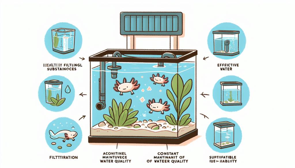 The Importance of Filtration for Axolotl Tanks